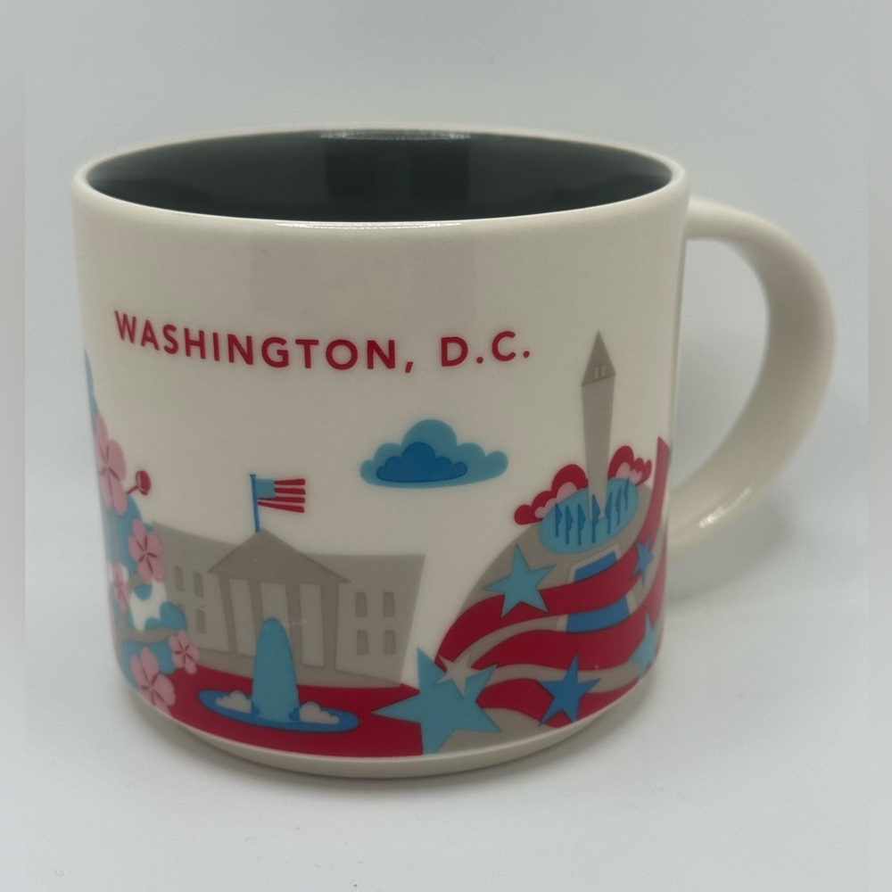STARBUCKS ☕ “You Are Here” Collection Washington D.C. Collectable Mug 14oz